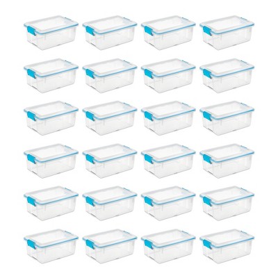 Sterilite Multipurpose Clear Plastic Storage Container Box