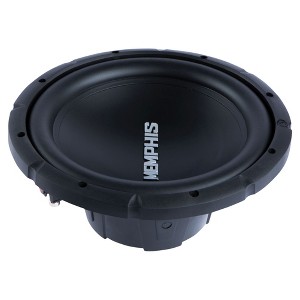 Memphis Audio SRX1244 12" Street Reference Dual 4-Ohm Subwoofer - 250 wRMS - 1 of 4