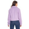 Women's Faux Fur Teddy Jean Jacket - SEBBY - 4 of 4