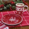 Patricia Heaton Home Holiday Fairisle Mug Set of 4 - 2 of 4