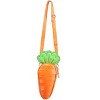HalloweenCostumes.com  Women  Carrot Costume Purse, Orange/Green - 4 of 4