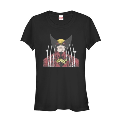 Juniors Womens Marvel X-Men Wolverine Vintage Snikt T-Shirt - image 1 of 3