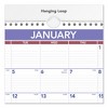 Monthly Wall Calendar, 15 x 12, White/Red/Blue Sheets, 12-Month (Jan to Dec): 2025 - 3 of 4