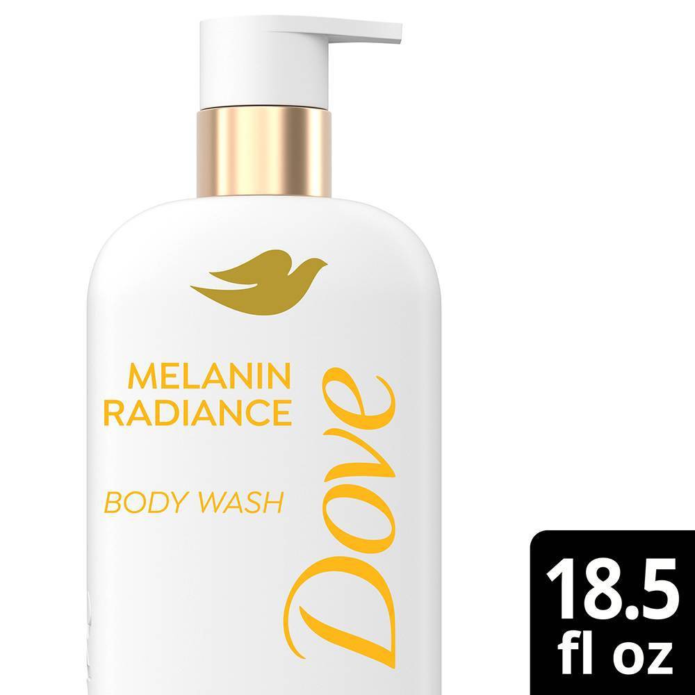 Photos - Shower Gel Dove Serum Body Wash - Melanin Radiance - 18.5 fl oz