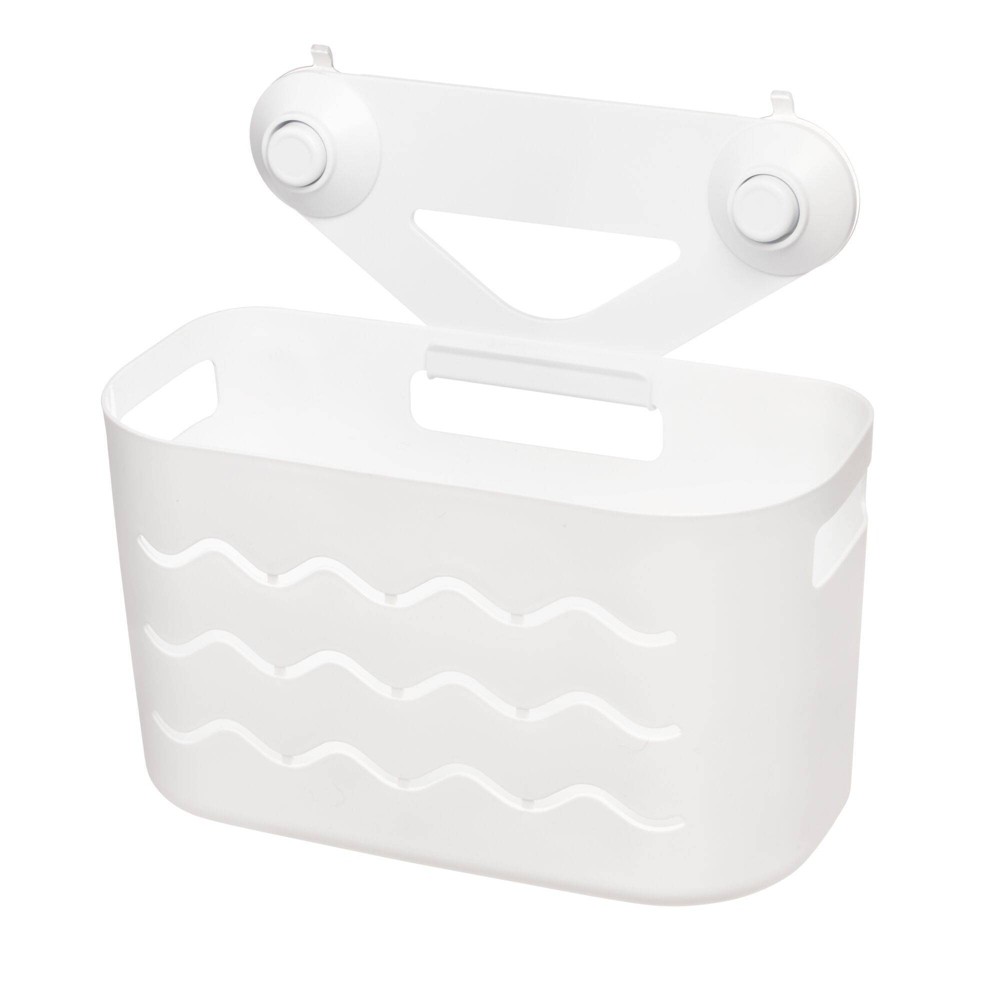 Photos - Bathroom Shelf Medium Kids' Shower Caddy White - Pillowfort™