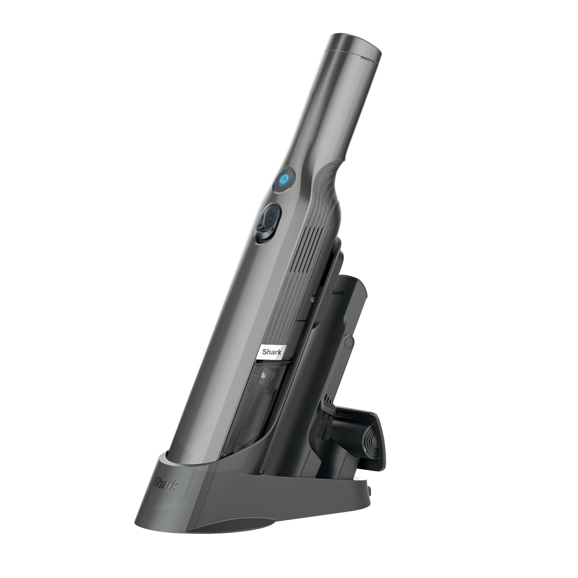 Shark WANDVAC Cordless Lightweight Hand Vacuum with Powerful Suction and Charging Dock WV201 3" Cleaning Path Black