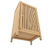 Dexmalle Bathroom Bamboo Storage Cabinet with Door and Shelf for Bathroom - 4 of 4