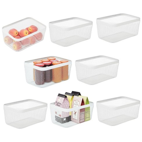 Plastic Container Basket For Kitchen Storage Containers Food