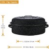 Granite Ware 18 Inch Covered Oval Roaster - 4 of 4