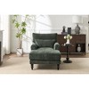 Lycvki Modern Upholstered Chaise Lounge Leisure Sofa Recliner - 4 of 4