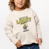 The Juniper Shop Happy Go Lucky Pot Of Gold Youth Ultra-Soft Graphic Sweatshirt - 2 of 3