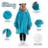 The Bare Homey - Kids Wearable Blanket - Fleece Side Pockets - 3 of 4