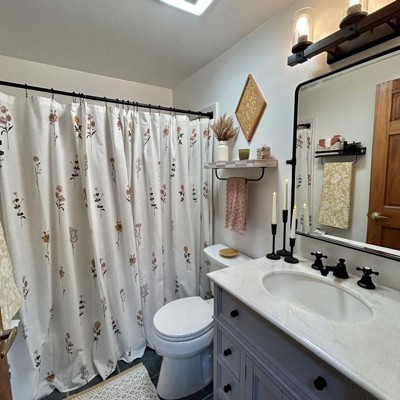 Botanical Floral Shower Curtain - Threshold™ : Target