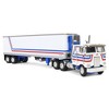First Gear DCP 1/64 Peterbilt 352 COE with 40ft Vintage Reefer Trailer, USA Bicentennial Patriot 69-1920 - 2 of 4