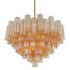 Crystorama Lighting Addis 16 - Light Chandelier in  Aged Brass - 4 of 4