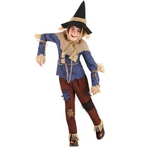 HalloweenCostumes.com Patchwork Scarecrow Kid's Costume - 1 of 3