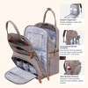 BabbleRoo Polyester Diaper Bag Backpack for Stylish Parents, Spacious Baby Bag, Versatile Baby Diaper Bag - 3 of 4