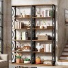 Tribesigns 5-Tier Bookshelf, 70-Inch Tall Etagere Bookcase, Floor Standing Book Shelf Display Storage Shelving Unit for Home Office - 4 of 4