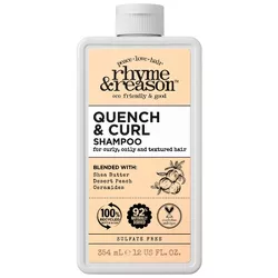 Rhyme & Reason Quench & Curl Shampoo - 12 fl oz