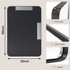 Black Vanity Bathroom Mirror, Metal Framed Rectangular Modern Mirrors,Use Tempered Glass,for Bathroom,Living Room(Contains Mirror Only) - 3 of 4