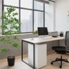 5.9/6.88FT Artificial Schefflera Tree Indoor With Natural Trunk And Realistic Leaves For Home Office Living Room Bedroom Foyer Porch Decor - 4 of 4
