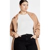 Women's Plus Size Laylo Trench Coat - caramel | CITY CHIC - 2 of 4