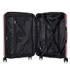 InUSA Elysian Lightweight Hardside Large Checked Spinner Suitcase - 3 of 4