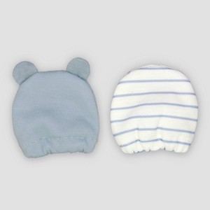 Carter's Just One You® 2pk Baby Girls' Bear Mittens - 1 of 1