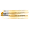 da Vinci JUNIOR Synthetics Student Brushes, Synthetic, Acrylic & Tempera, Assorted, 6 Brush Set - 3 of 3