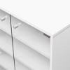 Racxily Premium Sneaker Shoe Box - Wooden Sneaker Storage Display Case,Dustproof Tempered Glass,Elegant Living Room Wardrobe Use with 12+ LED Hues - 4 of 4
