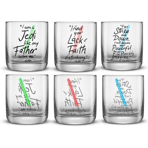 Star Wars™ Lightsaber Collection Drinking Glasses - 10 oz - Set of 6 - 1 of 4