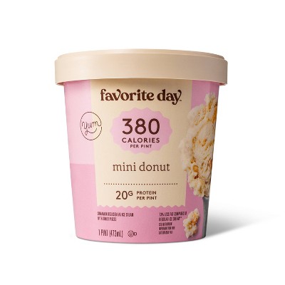 Reduced Fat Mini Donut Ice Cream - 16oz - Favorite Day™