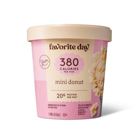 Reduced Fat Mini Donut Ice Cream - 16oz - Favorite Day™ - image 1 of 3