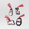 16ct Christmas Candy Cane Wishes Gift Tags Snowman/Bear/Deer/Penguin - Wondershop™ - 3 of 3
