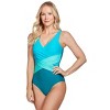 Sporti Sporti Marina Criss Cross Tummy Control One Piece Swimsuit Red 10 - 2 of 4