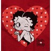 Women's Betty Boop Blowing Kisses Adorable Graphic T Shirt Tees Brisco Brands - 2 of 4