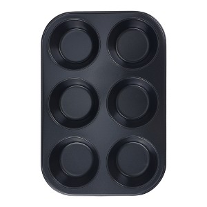 REGALWOVEN Carbon Steel Nonstick Cup Cake Pan 1 Pack - 1 of 4