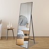 Bowen 65" x 22" Oversized Rectangle Aluminum Frame Wall-Mounted Full Length Mirrors-The Pop Home - 4 of 4