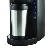 Brentwood Portable Single Serve Coffee Maker With 14oz Travel Mug In Black  : Target