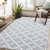 Modern Rug Non Slip Low Pile Rug Soft Contemporary Throw Floor Cover Foldable Indoor Carpet for Living Room Bedroom Playroom Nursery - 3 of 4