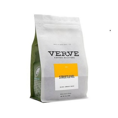 Verve Street Level Whole Bean Espresso Roast Craft Coffee - 12oz