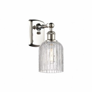 Bridal Veil - 1 Light Wall Sconce In Art Deco Style-10 Inches Tall and 5 Inches Wide - 1 of 1