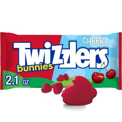 Twizzlers Cherry Flavored Bunnies Easter Candy - 2.1oz