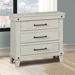 3 Drawer Nightstand - 1 of 4