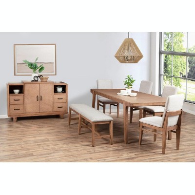 Alpine Furniture Olejo Bench, Natural
