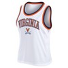 NCAA Virginia Cavaliers Women's White Mesh Tank Top - 2 of 3