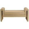 Meridian Furniture,Sloan Velvet Bench - 3 of 4