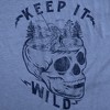 Mens Funny T Shirts Keep It Wild Sarcastic Nature Graphic Tee For Men - Crazy Dog Men's T Shirt - 2 of 4