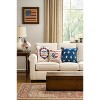 C&F Home 18" x 18" American Stars Blue 4th of July Patriotic Square Throw Pillow Large - 2 of 3