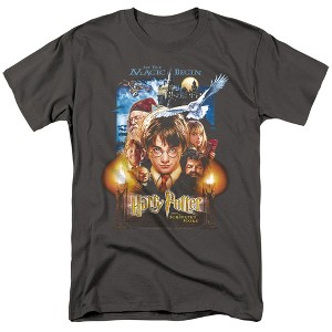 Harry Potter Movie Poster Adult T-Shirt - 1 of 4